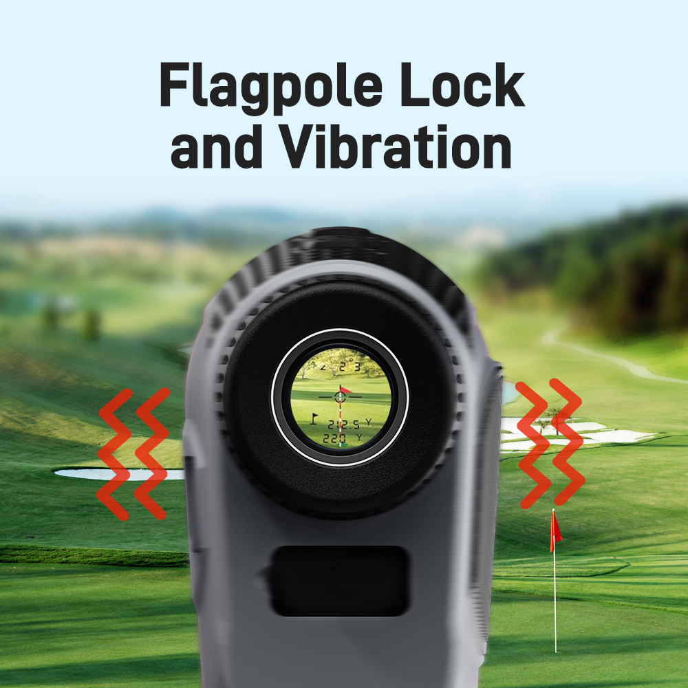 Pengukur Jarak Laser 1090 Yard - Golf Rangefinder ulasan dan harga